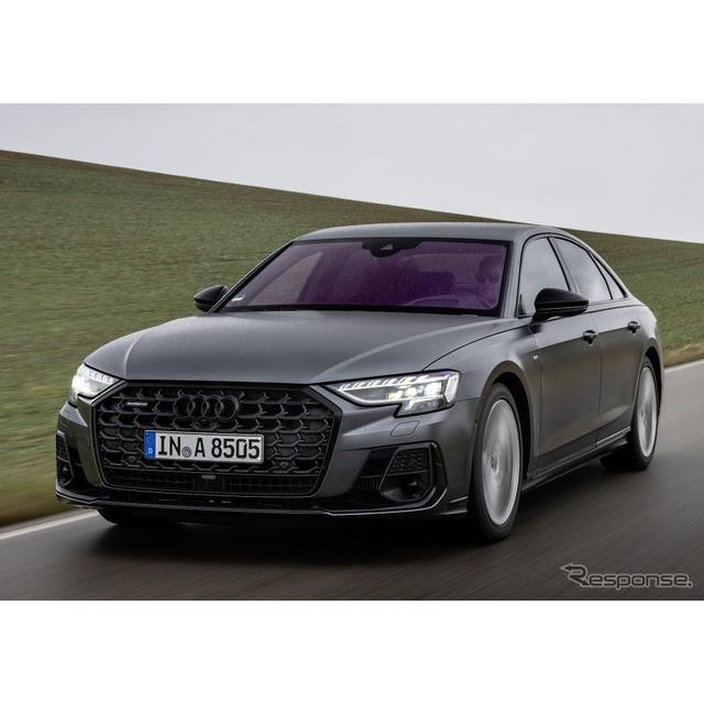 アウディは2月15日、改良新型『A8』（Audi A8）を欧州市場で発売した。ドイツ本国でのベース価格は、9万780...
