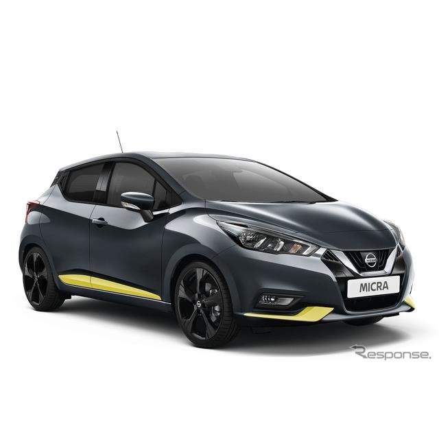 日産自動車の英国部門は2月25日、『マイクラ』（Nissan Micra）に、「Kiiro（黄色）」を設定すると発表した...