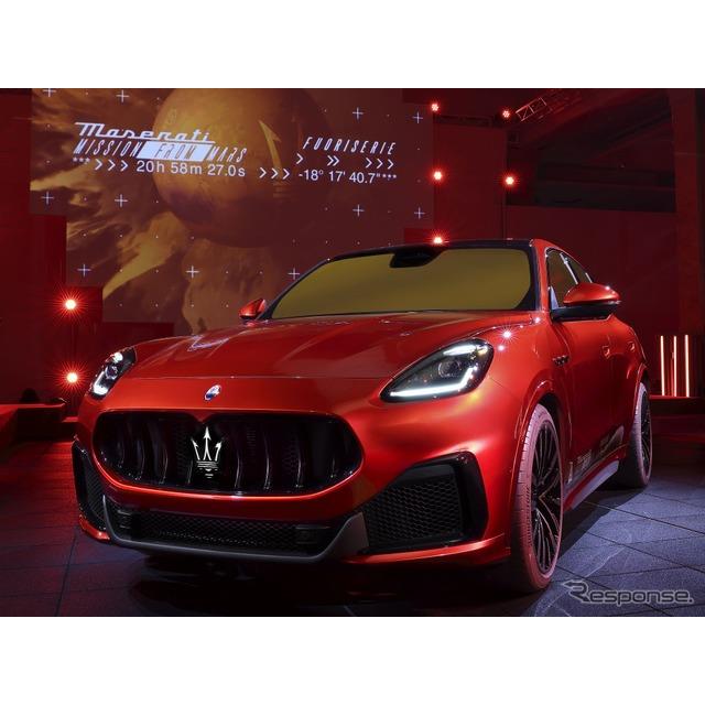 マセラティ（Maserati）が3月22日、欧州で発表した新型SUV『グレカーレ』。同車に早くも、カスタマイズプロ...