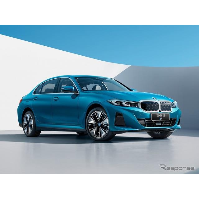 BMWは3月31日、新型『3シリーズ』（BMW 3 Series）がベースのEV『i3』新型を発表した。2022年5月、中国市場...
