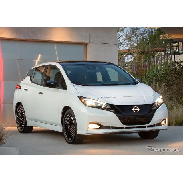 日産自動車の米国部門は4月13日、ニューヨークモーターショー2022において『リーフ』（Nissan Leaf）の2023...