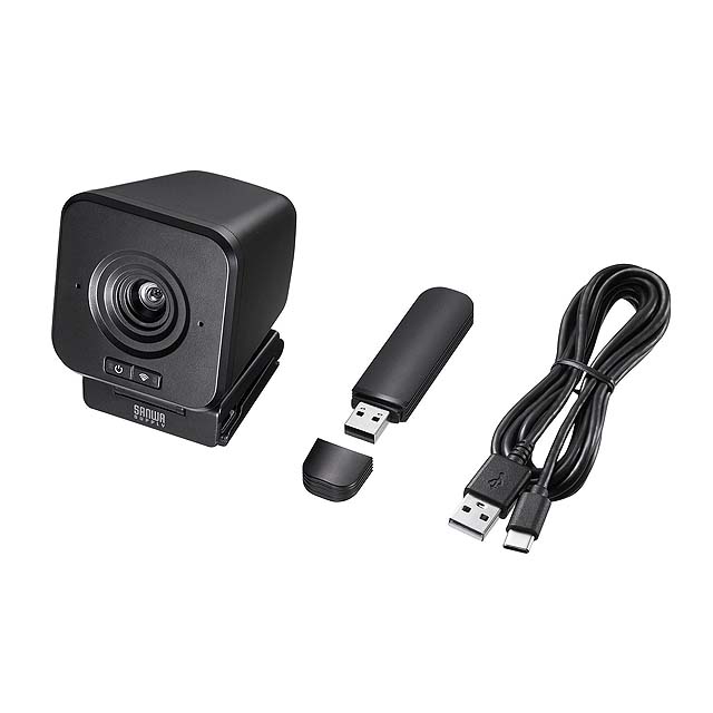 サンワ、バッテリー内蔵のワイヤレスWEBカメラ「CMS-V65BK」 - 価格.com