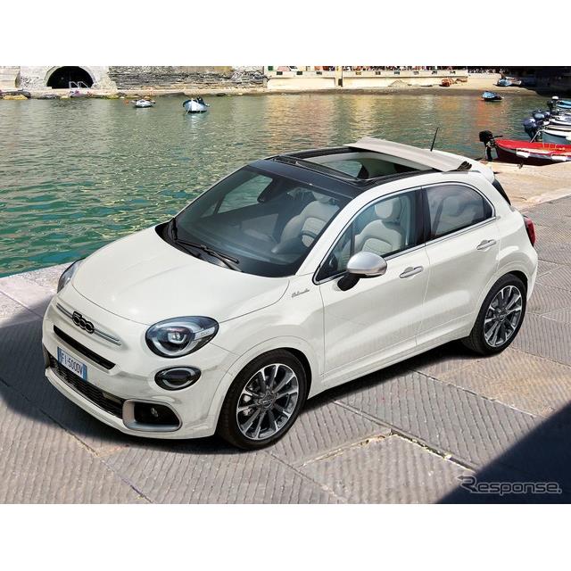 フィアット（Fiat）は4月27日、欧州向けの『500』と『500X』に、「ドルチェヴィータ」を設定すると発表した...