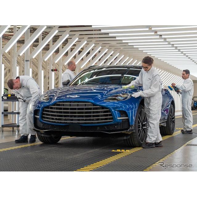 アストンマーティンは5月9日、SUVの『DBX』（Aston Martin DBX）の高性能グレード、「DBX 707」の生産を英...