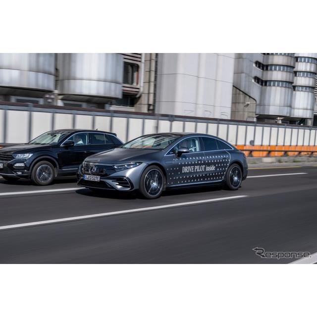 メルセデスベンツは5月17日、「レベル3」の自動運転システムのドイツ本国での受注を、『Sクラス』新型とEV...