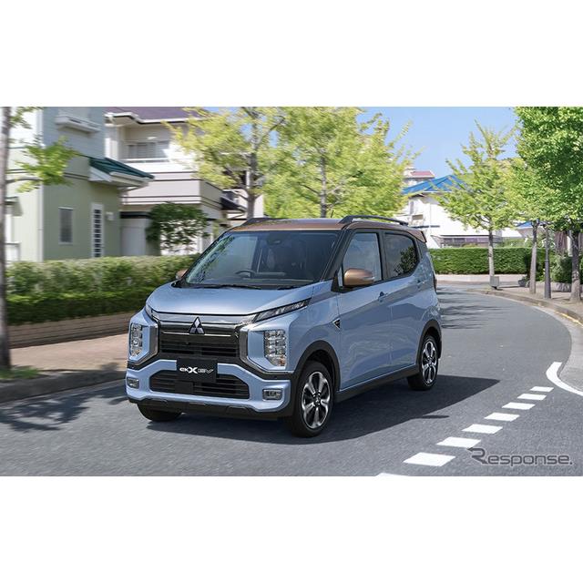 三菱自動車は、軽自動車タイプの電気自動車（EV）『eKクロス EV』を新たに設定し、今夏から販売を開始する...