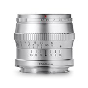 �uTTArtisan 50mm f/1.2 C �V���o�[�v 