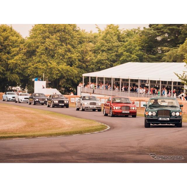 ベントレー（Bentley）は6月23日、英国で開幕した「グッドウッド・フェスティバル・オブ・スピード」におい...
