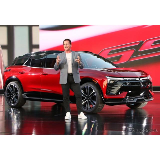 シボレーは7月18日、新型電動SUVの『ブレイザーEV』（Chevrolet Blazer EV）を米国で発表した。
　◆GMの...