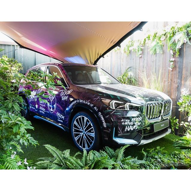 BMWは7月27日、ベルギーで開催中の世界最大規模の音楽イベント「トゥモローランド」において、新型『X1』の...