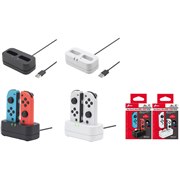 �uCYBER�E�R���g���[���[�[�d�X�^���h�iSWITCH Joy-Con�p�j�v�i�J���[�F�u���b�N�A�z���C�g�j