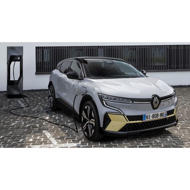 ルノー（Renault）は9月9日、フランスで10月17日に開幕するパリモーターショー2022に、新型EV『メガーヌ E-...