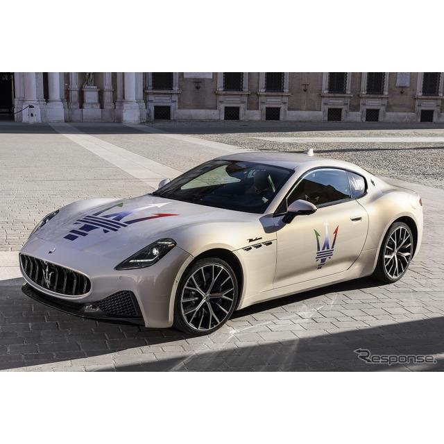 マセラティは9月14日、次期『グラントゥーリズモ』（Maserati GranTurismo）のプロトタイプの新写真を公開...