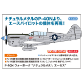 ハセガワ 1/48 P-40N ウォーホーク ナチュラルメタル エーセス 07516