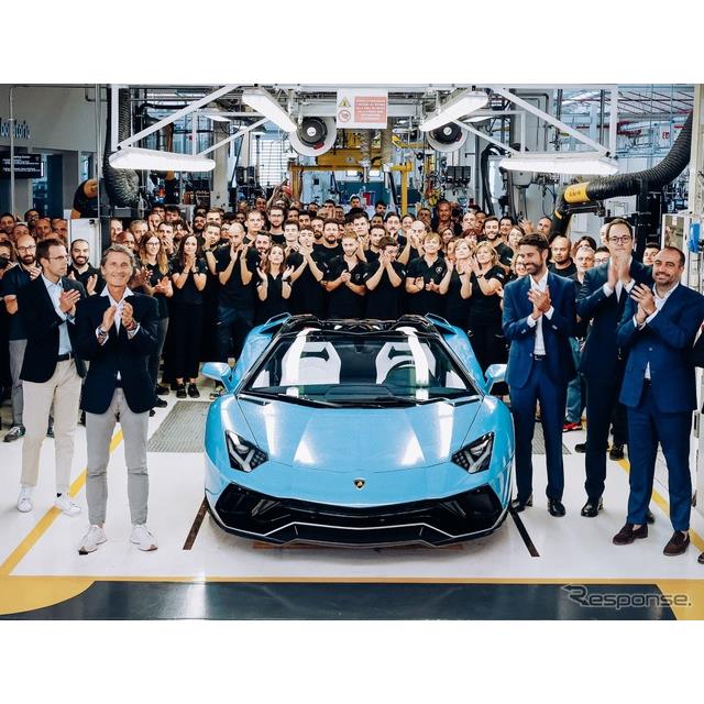 ランボルギーニは9月26日、『アヴェンタドール』（Lamborghini Aventador）の生産を終了した、と発表した。...