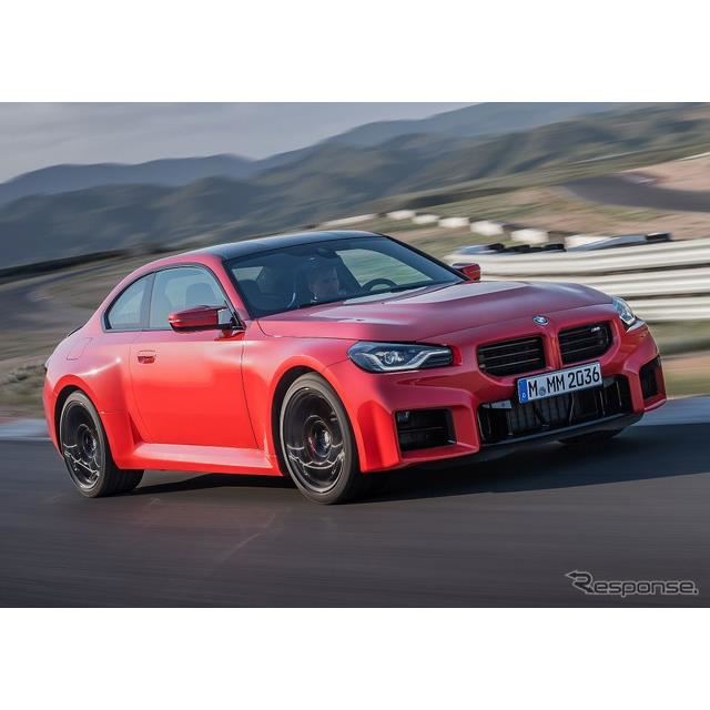 BMWは10月12日、高性能なコンパクト2ドアクーペ『M2』の新型を欧州で発表した。 　新型M2は、新型『2シリ...