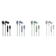 USB Type-C用イヤホン「ATH-CKS330C」(左から、ブラック、ブルー、グリーン、ホワイト)