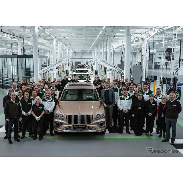 ベントレーは10月24日、大型SUV『ベンテイガ』の「エクステンデッド・ホイールベース」（Bentley Bentayga ...