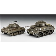 印象のデザイン ハセガワ 1/72 M4A3E8 シャーマン&M24 チャーフィー アメリカ その他
