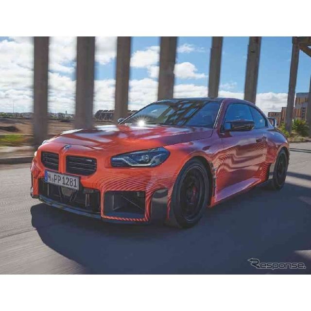 BMWは12月1日、高性能2ドアクーペ『M2』（BMW M2）の新型の「Mパフォーマンスパーツ」装着車を12月3日、ド...