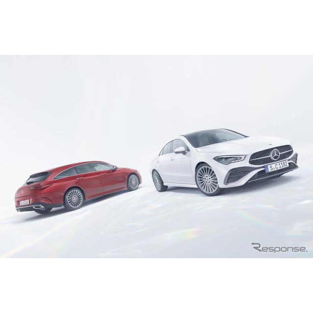メルセデスベンツ（Mercedes-Benz）は1月18日、『CLA クーペ』改良新型と『CLA シューティングブレーク』改...