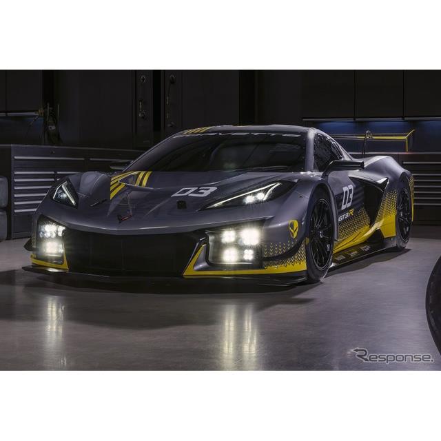 シボレーは1月27日、スポーツカー『コルベットZ06』新型をベースにしたレーシングカー『コルベットZ06 GT3....