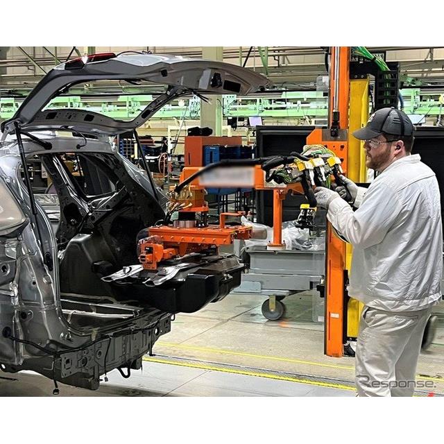 ホンダ（Honda）は2月3日、SUVの『CR-V』新型のハイブリッドの生産を、米国オハイオ州イーストリバティ工場...