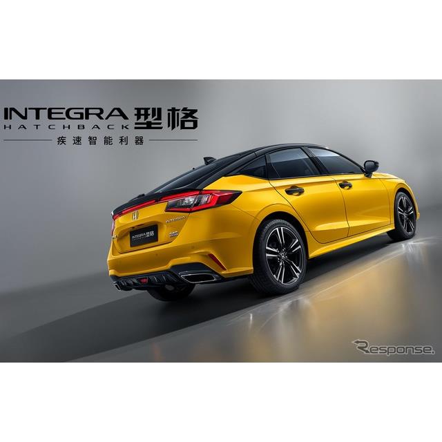 ホンダと広州汽車との中国合弁の広汽ホンダは2月1日、新型『インテグラ』（Honda Integra）のハッチバック...