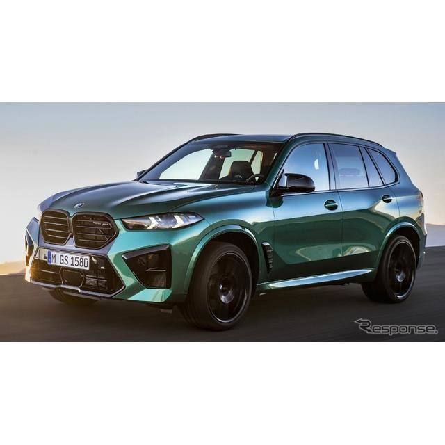 BMWは2月28日、高性能SUV『X5 Mコンペティション』（BMW X5 M Competition）の改良新型を3月3日、米国で開...