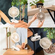 「ミニリビングファン クリップタイプ PR-F084」