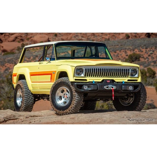 ジープは3月30日、『チェロキー 4xeコンセプト』（Jeep Cherokee 4xe Concept）を米国で発表した。実車は4...