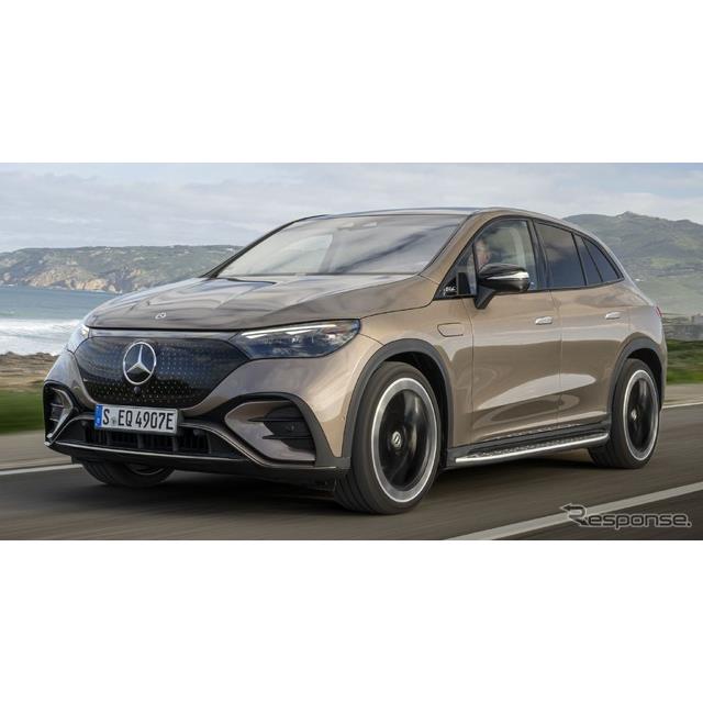 メルセデスベンツ（Mercedes-Benz）は4月5日、ミドルクラスの新型フル電動SUV『EQE SUV』を欧州市場で発売...