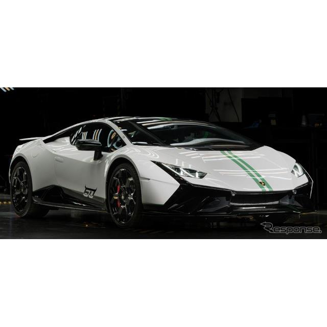 ランボルギーニ（Lamborghini）は4月17日、創業60周年記念車を「ウラカン・テクニカ」に設定し、世界限定60...