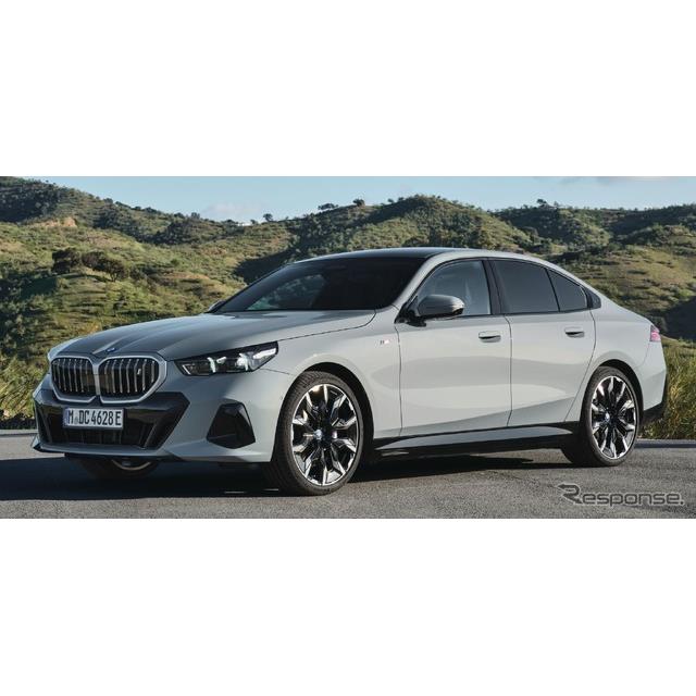 BMWは5月24日、ミドルクラスセダン「5シリーズセダン」新型のEV『i5』を欧州で発表した。
　◆1回の充電で...