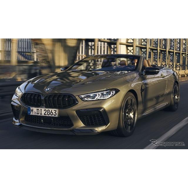 BMWは6月19日、高性能な大型2ドアオープンカー『M8カブリオレ』の改良新型を7月、英国で開催される「グッド...