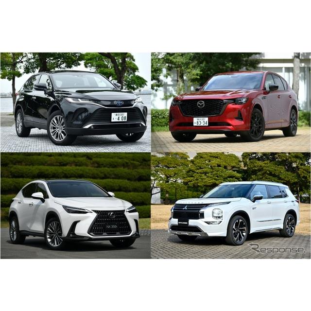 ハリアー vs レクサスNX vs CX-60 vs アウトランダー 比較】上質感あふれるSUVを4車種 - 価格.com