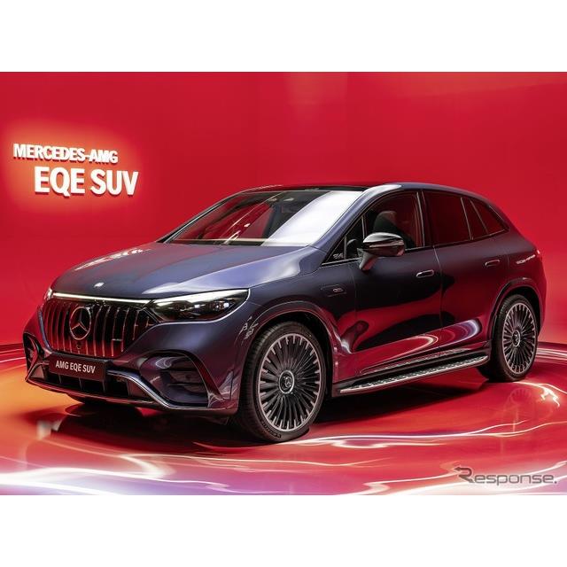 メルセデスAMGは6月6日、ミドルクラスの新型フル電動SUVのメルセデスベンツ『EQE SUV』の高性能グレード、...