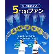 『ぐるっと一周爽快「腰ベルトファン360」』