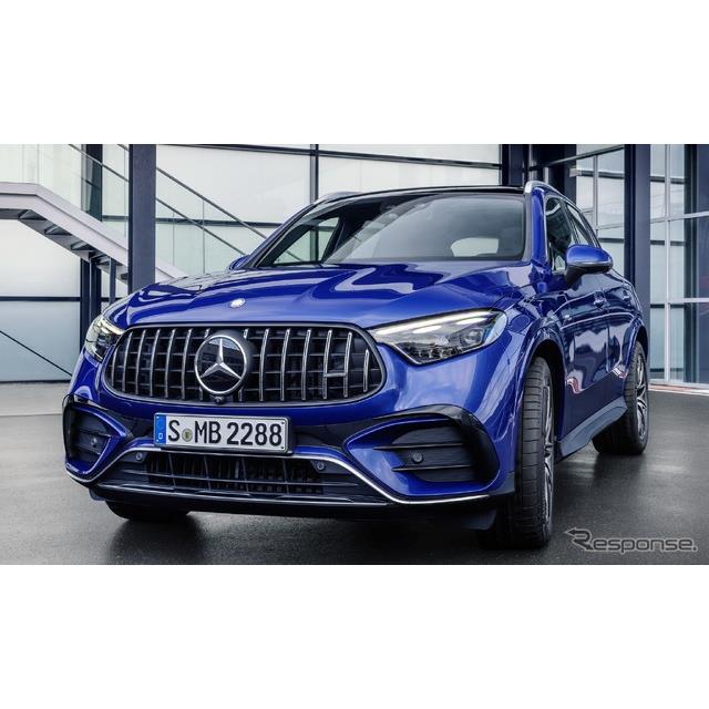 メルセデスベンツは7月18日、SUVの『GLC』新型の高性能モデル、メルセデスAMG『GLC 43 4MATIC』（Mercedes-...