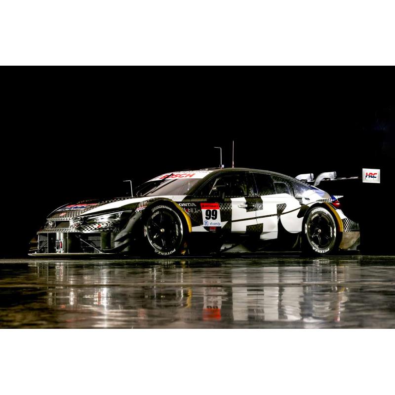 ホンダ・レーシング（以下、HRC）は2023年7月24日、2024年シーズンのSUPER GTシリーズに参戦予定の「CIVIC ...