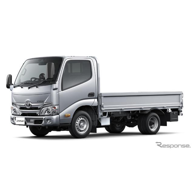 トヨタ自動車は8月7日、小型トラック『ダイナ』1トン積系を一部改良し、8月7日より販売を開始した。
　今...