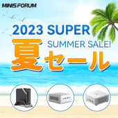 MINISFORUM(ミニスフォーラム)のデスクトップパソコン 比較 2023年人気