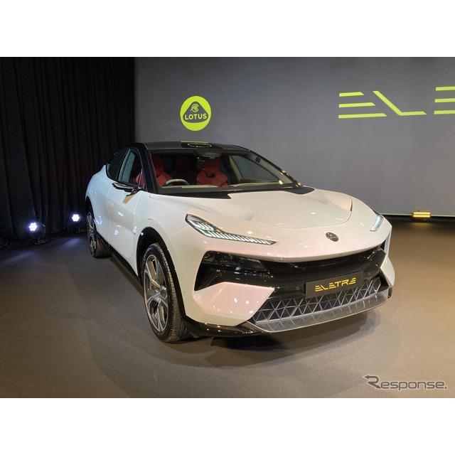 エルシーアイは9月1日、ロータス初の電気自動車（EV）であると同時にSUVとなる新型車『エレトレ』を日本初...