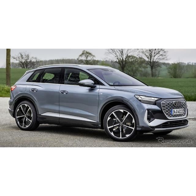 アウディ（Audi）は9月26日、電動SUV『Q4 e-tron』の2024年モデルの受注を欧州で開始した。ドイツ本国での...