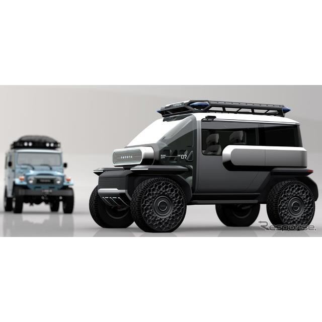 ランクルは月へ!! トヨタが月面車『ベイビー・ルナ・クルーザー』を提案