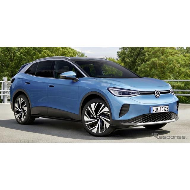 フォルクスワーゲン（Volkswagen）は10月10日、電動SUV『ID.4』と、電動SUVクーペ『ID.5』の改良モデルを欧...
