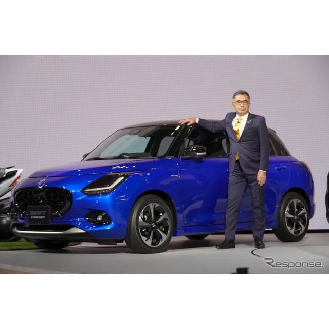 スズキは10月25日、ジャパンモビリティショー2023で軽スーパーハイトワゴン『スペーシア』およびコンパクト...