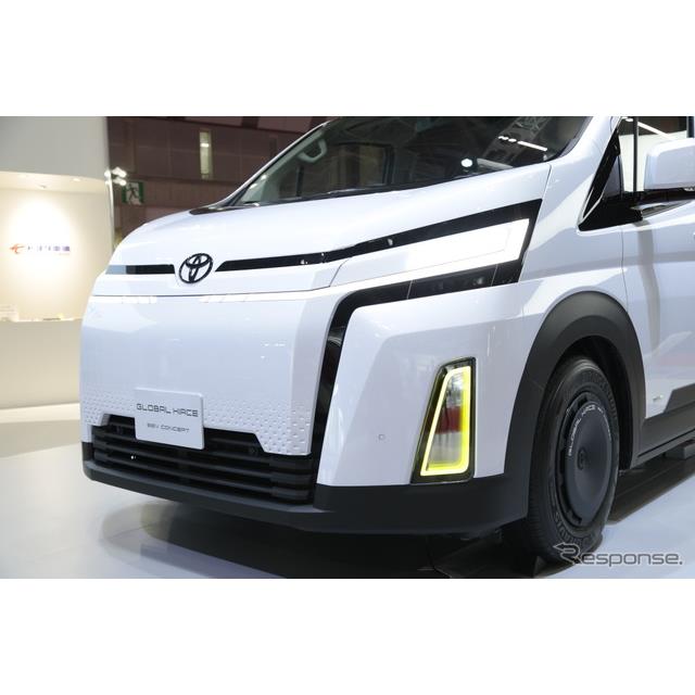 トヨタのミニバンやSUVを製造するトヨタ車体は「ジャパンモビリティショー2023」（一般公開日は10月28日〜1...