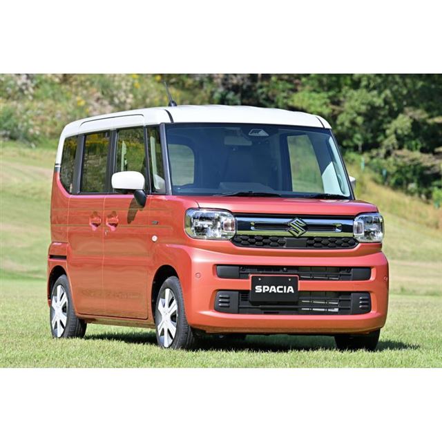 スズキは2023年11月9日、軽乗用車「スペーシア」をフルモデルチェンジし、同年11月22日に発売すると発表し...