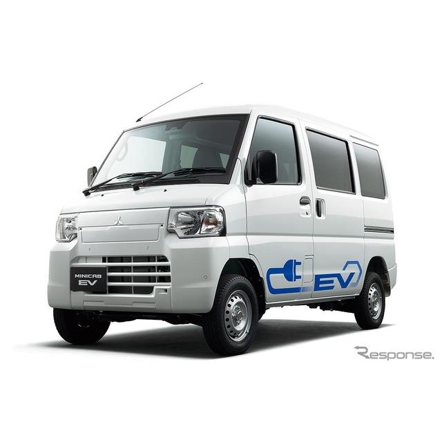 三菱自動車は、航続距離伸長と機能強化を図った軽自動車規格の新型商用EV『ミニキャブEV』を12月21日から販...